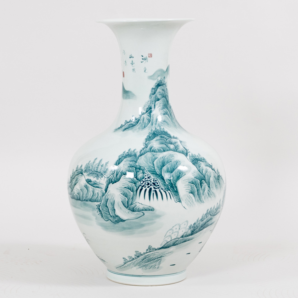 VAS, porslin, Kina, sannolikt sent 1900-tal