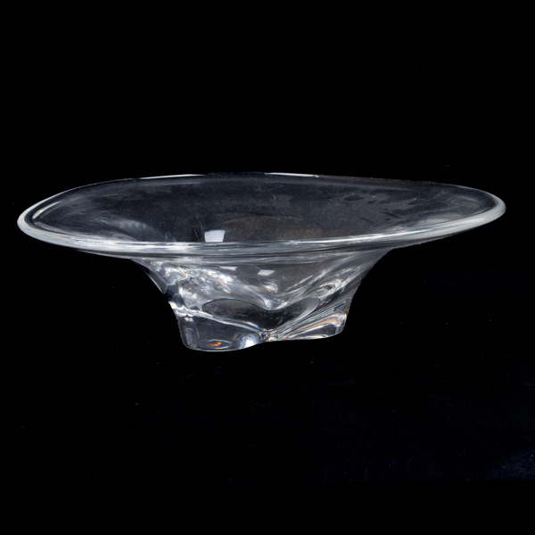 SKÅLFAT, större modell, glas, 1900-talets andra hälft