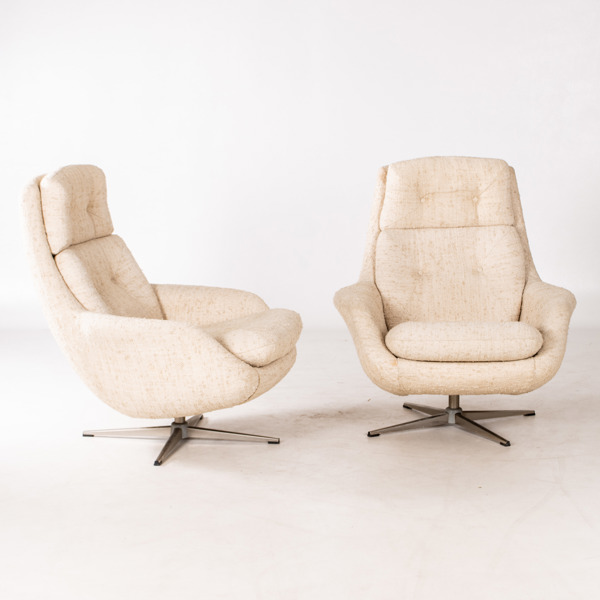 NILS YNGVE, 1 par snurrfåtöljer, ”Monitor”, Ikea, 1970-tal