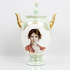 LOCKURNA, porslin, 1800-/1900-tal
