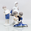 FIGURINER, 4 st, porslin, Bing & Gröndahl, sannolikt 1900-talets mitt