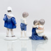 FIGURINER, 4 st, porslin, Bing & Gröndahl, sannolikt 1900-talets mitt
