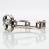 ARMBAND, silver, med akvamariner, Erik Thomasson, Stockholm 1968