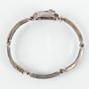 ARMBAND, silver, med akvamariner, Erik Thomasson, Stockholm 1968