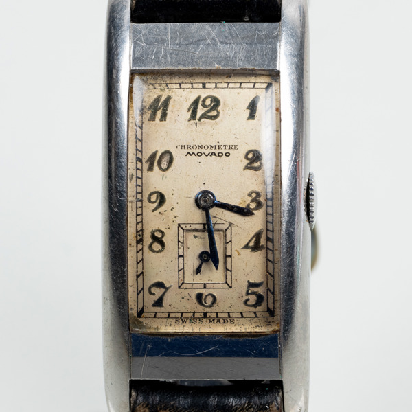 ARMBANDSUR, stål, Movado Chronometre, 1920-/30-tal