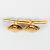 SKJORTKNAPPAR, 1 par, 18k guld, vikt ca 2,8 g 