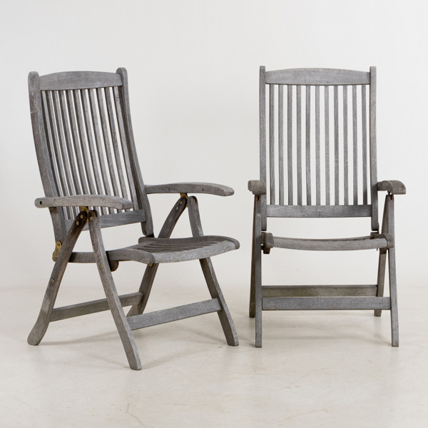 TRÄDGÅRDSSTOLAR, 1 par, 1900-/2000-tal