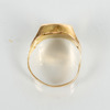 KLACKRING, 18k guld, vikt ca 3,7 g