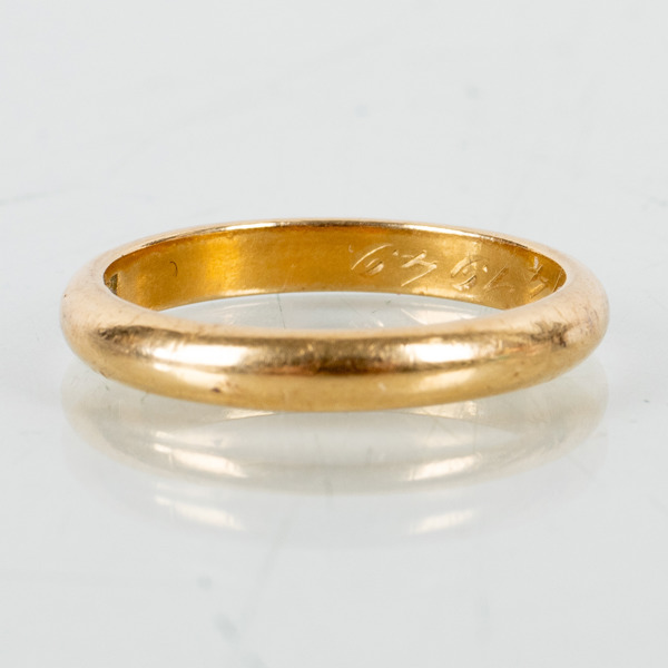 RING, 18k guld, vikt ca 5,4 g
