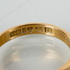 RING, 18k guld, vikt ca 5,4 g