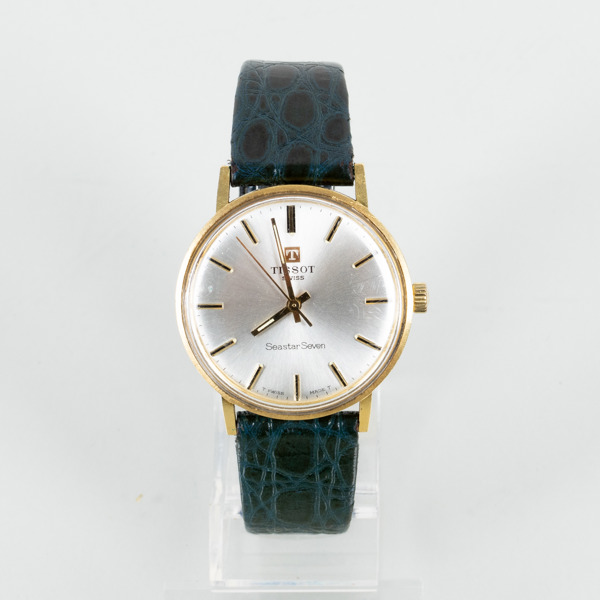 ARMBANDSUR, 18k guld, Tissot Seastar Seven, tot vikt ca 33 g