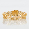 ARMBAND, 18k guld, x-länk, vikt ca 21 g