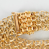 ARMBAND, 18k guld, x-länk, vikt ca 21 g