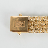 ARMBAND, 18k guld, x-länk, vikt ca 21 g