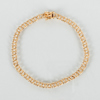 ARMBAND, 18k guld, bismarck, vikt ca 5,2 g