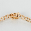 ARMBAND, 18k guld, bismarck, vikt ca 5,2 g