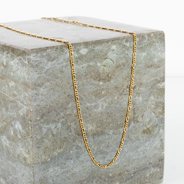 HALSKEDJA, 18k guld, vikt ca 3,9 g
