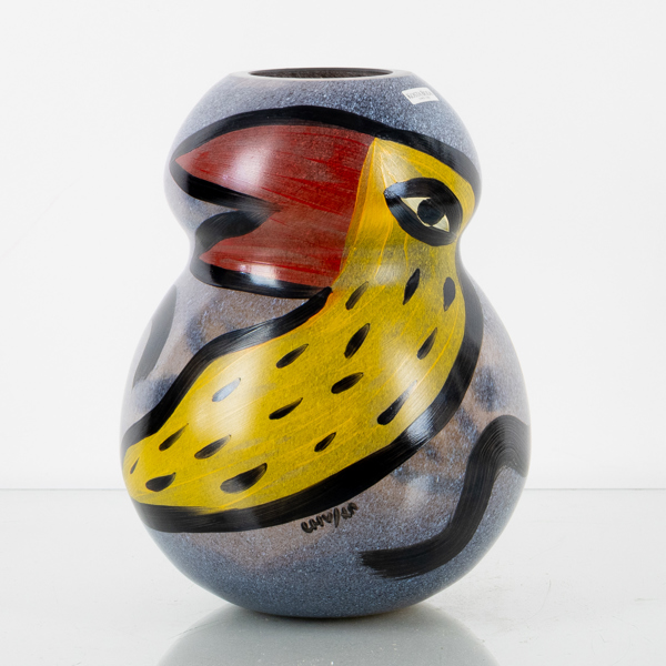 VAS, glas, Ulrica Hydman-Vallien, Kosta Boda