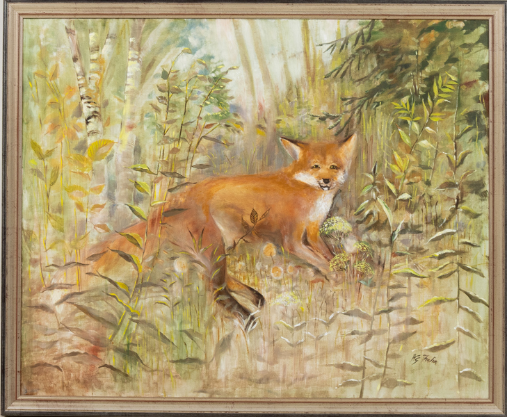 KARL GUSTAV THULIN (1959-2008), olja på duk, signerad