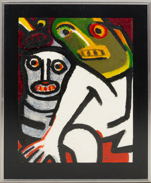 BENGT LINDSTRÖM (1925-2008), carborundumetsning, signerad