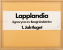BENGT LINDSTRÖM (1925-2008), färglitografi, signerad och numrerad 31/50