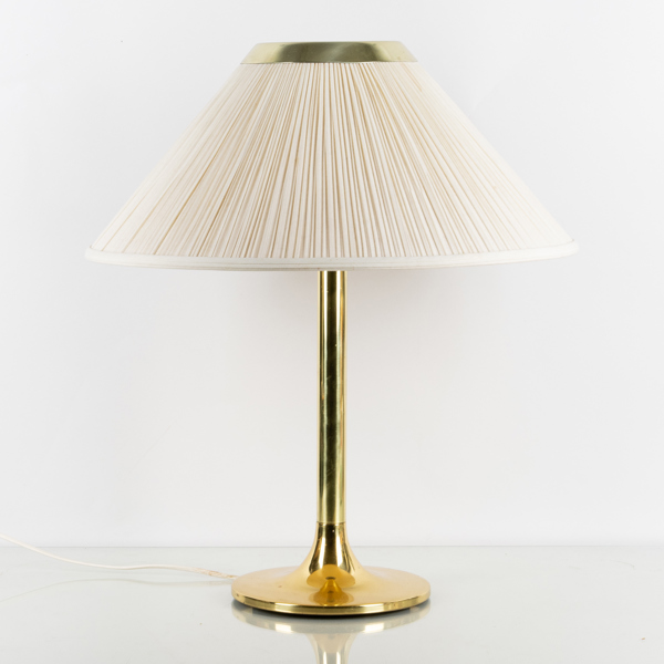 BORDSLAMPA, mässing, Ivars, 1970-tal