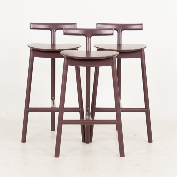 SAM HECHT & KIM COLIN, 3 st, barstolar, "Radice" för Mattiazzi, Italien, 2000-tal