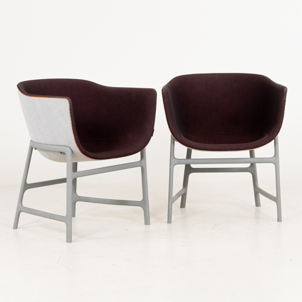 CECILIE MANZ, 1 par, karmstolar, "Miniscule", Fritz Hansen, 2012