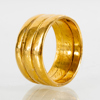 RING, 23k guld, vikt ca 14,1 g