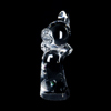OLLE ALBERIUS, skulptur, glas, Orrefors, signerad