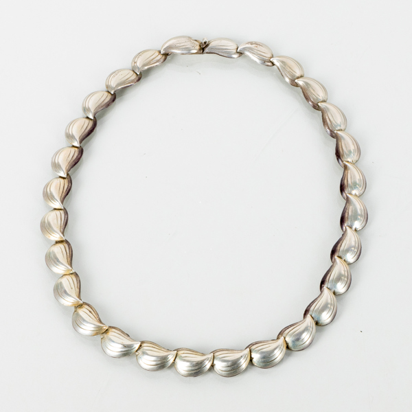 COLLIER, silver, svenska stämplar 1955