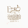 FISKTALLRIKAR, 7 st, porslin, "Fish", Johson & Bros, England, 1900-talets andra hälft
