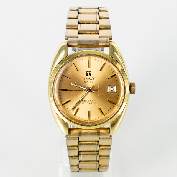 ARMBANDSUR, Tissot, gulddoublé, Seastar Automatic, sannolikt 1970-tal