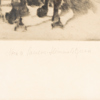 NORA VON SAMSON-HIMMELSTIERNA (1891–1982), etsning, signerad