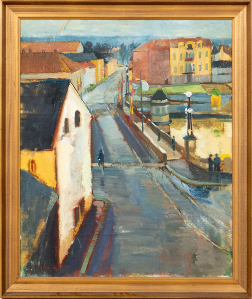 GUSTAF ADOLF FAHLE (1906–1989), olja på duk, signerad och daterad 1937