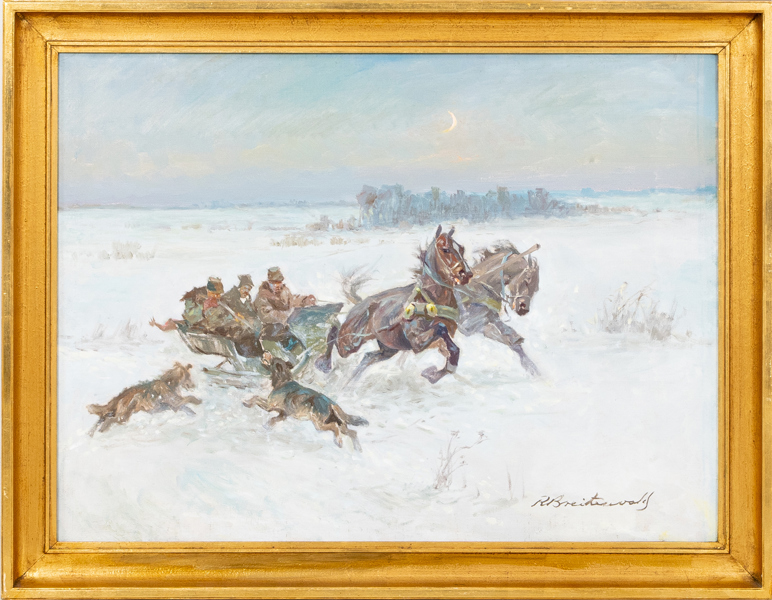 ROMAN BREITENWALD (1911-1985), olja på duk, signerad