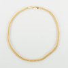 COLLIER, 18k guld, pansarlänk, vikt ca 22,2 g