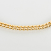 COLLIER, 18k guld, pansarlänk, vikt ca 22,2 g