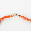 COLLIER, med korall, 1900-talets mitt