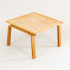 ARNE JACOBSEN, soffbord / sidobord, "Oxford", Fritz Hansen, Danmark, 1984