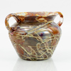 MINIATYRVAS, glas, sannolikt tidigt 1900-tal