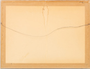 OIDENTIFIERAD KONSTNÄR, akvarell med täckvitt, signerad S Lorenzo Rome 1882