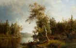 ALFRED WAHLBERG (1834-1906), olja på duk, signerad och daterad 63