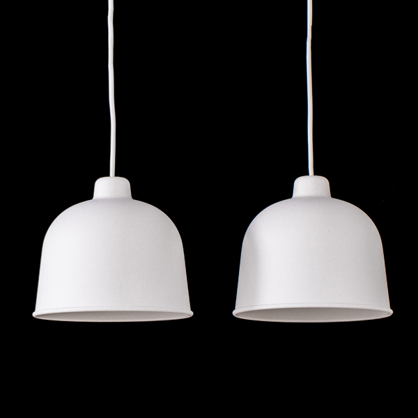 JENS FAGER, taklampor, 1 par, "Grain", Muuto, samtida