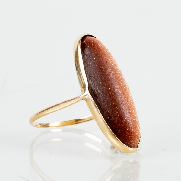 RING, 18k guld, tot vikt ca 3,3 g