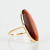 RING, 18k guld, tot vikt ca 3,3 g