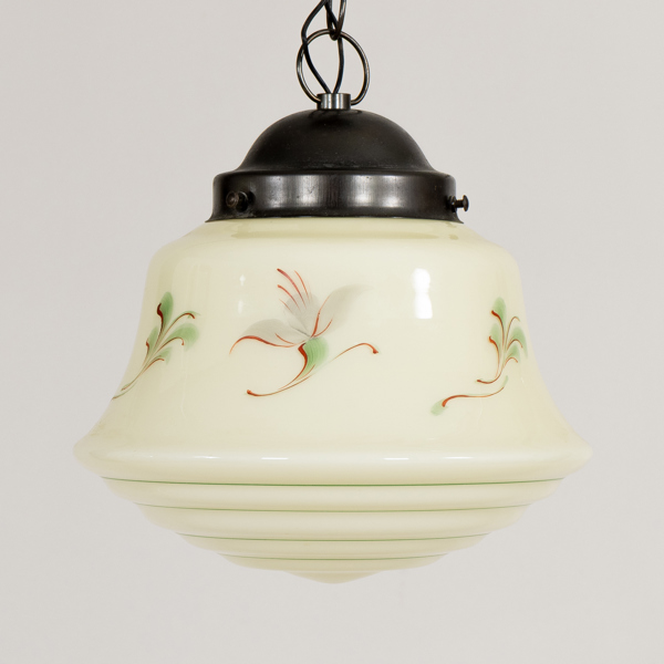TAKLAMPA, glas, 1940-tal