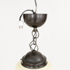 TAKLAMPA, glas, 1940-tal