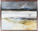 OLLE LINDGREN (1930-2018), olja på pannå, monogramsignerad