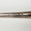 KOMPOTTSKED OCH STRÖSOCKERSKED, silver, tot vikt ca 70 g 